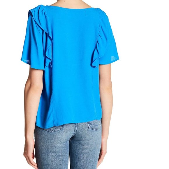 🎁 CODEXMODE Ruffle Sleeve Blouse - Picture 2 of 7